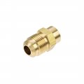 Uxcell Brass Pipe Fitting 5 8 -18unf Flare Male To 1 8npt Female Thread Tubing Adapter Hose Connector For Air Conditioner