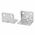 Uxcell 28mmx28mmx37mm Stainless Steel L Shape Angle Bracket Corner Joint Fastener 15pcs