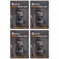 Niche Brake Pad Set For Husqvarna Ktm 85 200 105 Tc85 Freeride 250 R 47013090300 Rear Semi-metallic 4 Pack