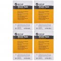 Niche Brake Pad Set For Husqvarna Ktm 85 200 105 Tc85 Freeride 250 R 47013090300 Rear Semi-metallic 4 Pack