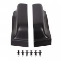 Hecasa Rear Pickup Truck Cab Corner Covers Compatible With 2004-2008 Ford F-150 F150 Crew