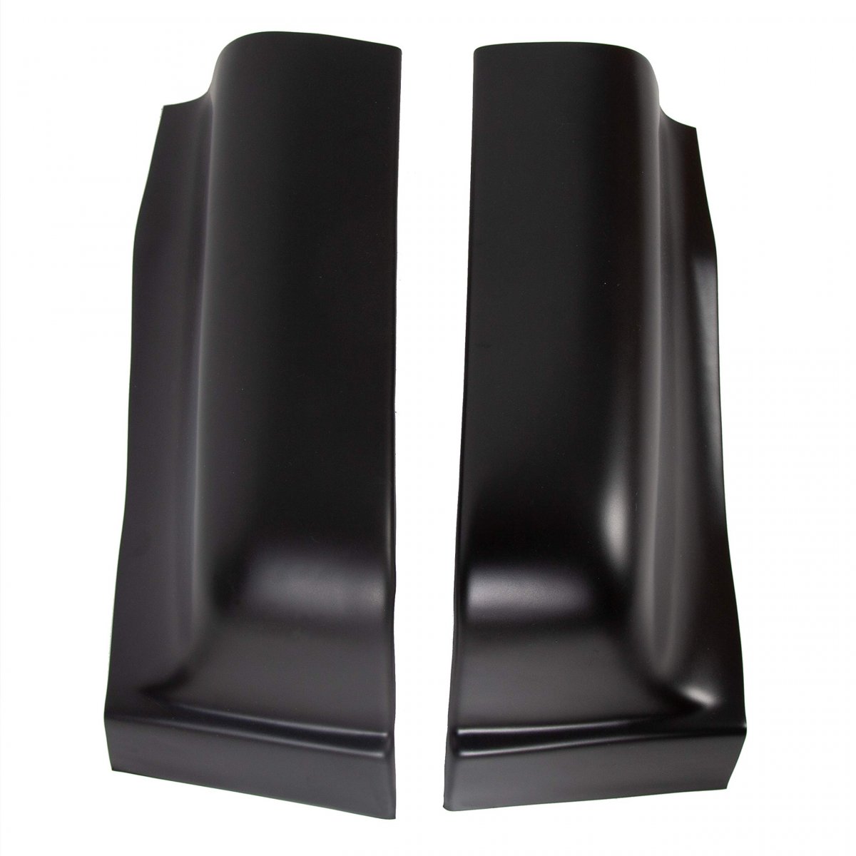 Hecasa Rear Pickup Truck Cab Corner Covers For 2004-2008 Ford F-150 F150 Crew