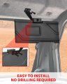 Sun Visors For Polaris Xpedition Xp Xp 5 Adv 2024 2025 2026 Pp Anti-glare Visor Extension Blockers With Adjustable Angle
