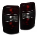 Tail Brake Lights Rear Lamps Red Smoke For 2000-2006 Chevy Suburban Tahoe Gmc Yukon 