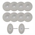 Uxcell 10 Pcs 40mm Diamond Cutting Wheels Cut Off Wheel With 2 Mandrels For Rotary Tool