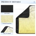 Umiriko Gradient Yellow Car Seat Belt Pad Covers 2 Pack Safety Seatbelt Strap Shoulder Pads For Adults And Children Comfort