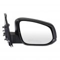 Ocpty Passenger Side View Mirror Compatible With 2016-2018 For Toyota Tacoma Textured Manual Folding Heated Abs