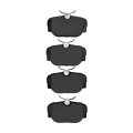 Disc Brake Pads For Land Rover Discovery 1999 2000 2001 2002 2003 2004 Front Low Metallic Friction Material 2 04 Inner Height 3 
