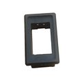 E Supporta Car Toggle Switch Bar Dash Board Housing Kit Holder Black 