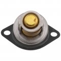 Fridayparts Thermostat Cover 15841-73260 With Gasket 15331-73014 15531-73010 Compatible For Kubota Engine Z482 D722 Replacement