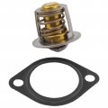 Fridayparts Thermostat Cover 15841-73260 With Gasket 15331-73014 15531-73010 Compatible For Kubota Engine Z482 D722 Replacement