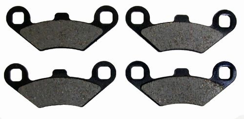 Front Brake Pads For 2002 And 2003 Polaris Personal Task Vehicle 6x6 Semi Metallic Compound Set Of 2 Pairs
