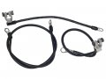Auto Krafters Compatible Replacement For Battery Cables Set Of 3 1963 Galaxie Country Sedan Squire 260 289 Small-block V8