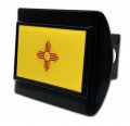 Elektroplate New Mexico State Flag All Metal Black Hitch Cover For Trucks And Suvs Fits Standard 2 Trailer Receivers Premium