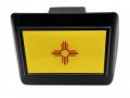 Elektroplate New Mexico State Flag All Metal Black Hitch Cover For Trucks And Suvs Fits Standard 2 Trailer Receivers Premium