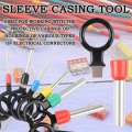 Jonmon Terminal Removal Tool Kit 100 Pcs Electrical Wire Connector Pin Release Key Ejector Extractor Puller Depinning Repair