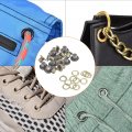 Uxcell Eyelets With Washers 10 X 5 7mm Alloy Through Hole Hollow Rivets Grommets Bronze Tone 100 Set