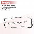 X Autohaux 1 Set Vs50550r Engine Valve Cover Gasket For Nissan 240sx 4l L4 Dohc 1995-1998 Frontier 2 Gas 1998-2004