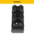 Ocpty Power Window Switch Driver Side Master Control Fits 2003-2008 Ford 2006-2008 Lincoln For Mercury 5l1z14529aa