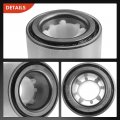 A-premium Rear Wheel Bearing Compatible With Saab 9-2x 2005-2006 Subaru Forester 1998-2008 Impreza 1993-2007 Legacy 1990-1999