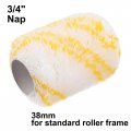 Uxcell Paint Roller Cover 4 Inch X 3 Nap Mini Acrylic Fibers Brush For Household Wall Painting Treatment 6pcs