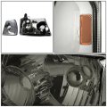 Compatible With Ford Ranger 4pcs Pair Of Smoked Lens Amber Corner Headlights Fog Lights