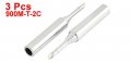 Uxcell 3pcs 900m-t-2c 60w 2mm Width Bevel Soldering Solder Iron Tip 43 X 6mm