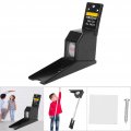 Metric Measuring Tape 2 Meters Height Stature Meter Retractable Ruler Measure Black