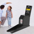 Metric Measuring Tape 2 Meters Height Stature Meter Retractable Ruler Measure Black