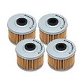 Road Passion Oil Filter For Honda Trx450es Trx450fm Trx450 S Foreman 450 Es 1998-2004pack Of 4