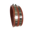 Exhaust Rubber Coupler Flange With Clamps For Yamaha 700 760 1100 1200 