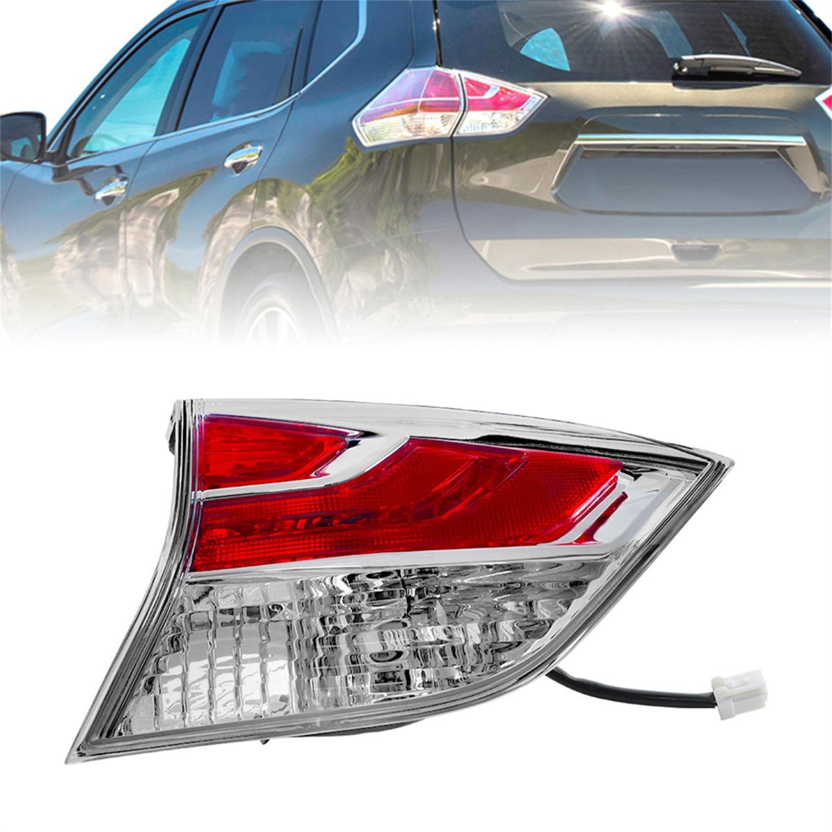 Inner Tail Light Replacement For Nissan Rogue 2014 2015 2016 Left Driver Side Rear Lamp Part Number 265554ba1a Ni2802103c