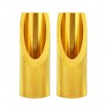 Qiilu Motorcycle Foot Pegs 2pcs Aluminumpegs Footrest Foot Pedals Rests Fit For Honda Ruckus Golden