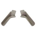 2 Rv Rain Gutter Spout Long Version Left And Right Tan