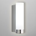 Inea Di Liara Elina Wall Sconce One Light Bath Vanity Lamp Polished Chrome With Frosted Glass Shade Ll-wl301-pc