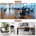 Uxcell 4pcs Cable Hole Cover 2-3 8 Inch 60mm Abs Desk Wire Cord Grommets For Office Computer Organizer Silver
