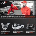 A-premium 3pcs Engine Motor Mount And Transmission Set Compatible With Ford Focus 2005007 0l 2003-2007 2 3l Transit Connect