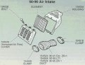 1985-1993 Corvette Air Intake Duct Clamp