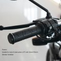2 Pcs Motorcycle Heated Hand Grips 12v 15a 35w 22mm Hot Warm Handlebar Adjustable 4 Gear Warmers For Motorbike Atv