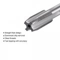 Uxcell Thread Milling Threading Tap 7 16 -20 Unf Left Hand Machine Hss High Speed Steel 6542 Uncoated 4 Straight Flutes 2b