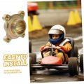 Wakauto Rear Axle Hub Center For Accessories Vehicle With Ir Kart Bucket Dental Karts Bike
