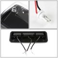 Compatible With Ford F150 Pair Of Black Housing Clear Corner Headlight Led 3rd Brake Light