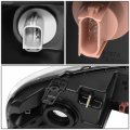 Compatible With Ford F150 Pair Of Black Housing Clear Corner Headlight Led 3rd Brake Light