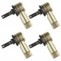 Tie Rod End Kit For Kawasaki Kvf650 Kvf-650 Kvf 650 Brute Force 2006-2012 2 Sets Model Kvtr-4864
