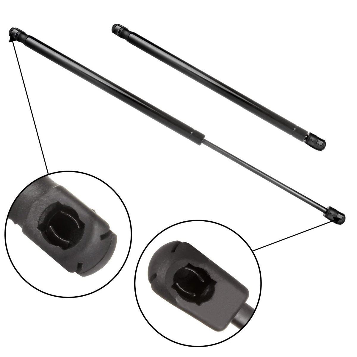 Hood Struts Lift Supports Gas Springs For Volkswagen Touareg 2004 2010 Pm3075 Sg201022 Set Of 2