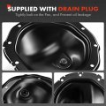A-premium Rear Differential Cover With Gasket Magnet Compatible Escalade Silverado Sierra Suburban Express Sonoma Tahoe Yukon