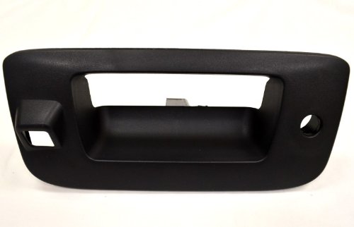 Textured Black without Camera Hole with Keyhole PT Auto Warehouse CH-3505A-T1 Tailgate Handle 