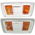 Carlights360 For Saturn Aura Side Marker Light 2007 2008 2009 Driver And Passenger Pair Gm2530133 Gm2531133 