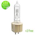 Ushio Hpl 375w 115x Long Life Halogen Bulb 12 Pcs 