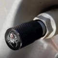 Tricktoppers Billet Knurled Aluminum Tire Wheel Valve Stem Dt Caps For Cars Trucks Trailers Suv S Rv S Motorcycles Bikes Set Of